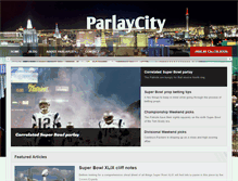 Tablet Screenshot of parlaycity.com